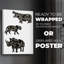 Ornementaux animaux de safari II - Impression sur toile seulement - NON-CADRE-775266873