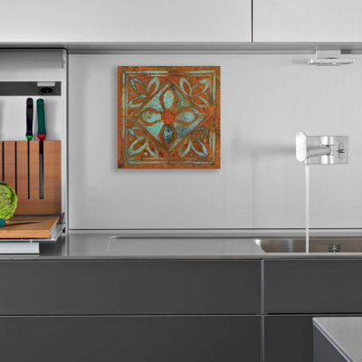 «Villa Tiles» par Britt Hallowell - impression sans cadre