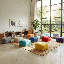 Pouf / repose-pieds intérieur / extérieur Chamonix-129067908