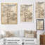 «Beige Tree Pine Zen Scenery II», reproduction d'art sur toile-1540856779-1540856776