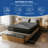 Selip 12" Medium-Firm Cooling Gel Hybrid Mattress, Ice-Silk Cover & Pocket Springs For Zero-Disturbance Sleep, Certipur-US & OEKO-TEX Certified-636204047