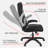 Orlene Gaming Desk & Gaming Chair Set – LED Carbon Fiber Desk With Riser Shelf And Ergonomic Racing-Style Gaming Chair, Black/ Grey-789172858