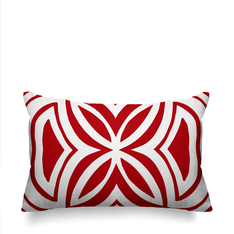 Coussin décoratif intérieur / extérieur Dreyer, Rouge