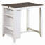 Ensemble de 3 tables à hauteur de comptoir avec tablettes USB-1943585820-1943585822-1943585826