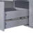 Rolling Kitchen Island With Storage, Rubber Wood Top, 3 Drawers, 2 Slide-Out Shelves, Internal Racks, And Wheels For Easy Mobility And Organization-1334067402