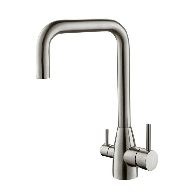 Hommix Olaf Brushed 304 Stainless Steel 3-way Tap (triflow Filter Tap)