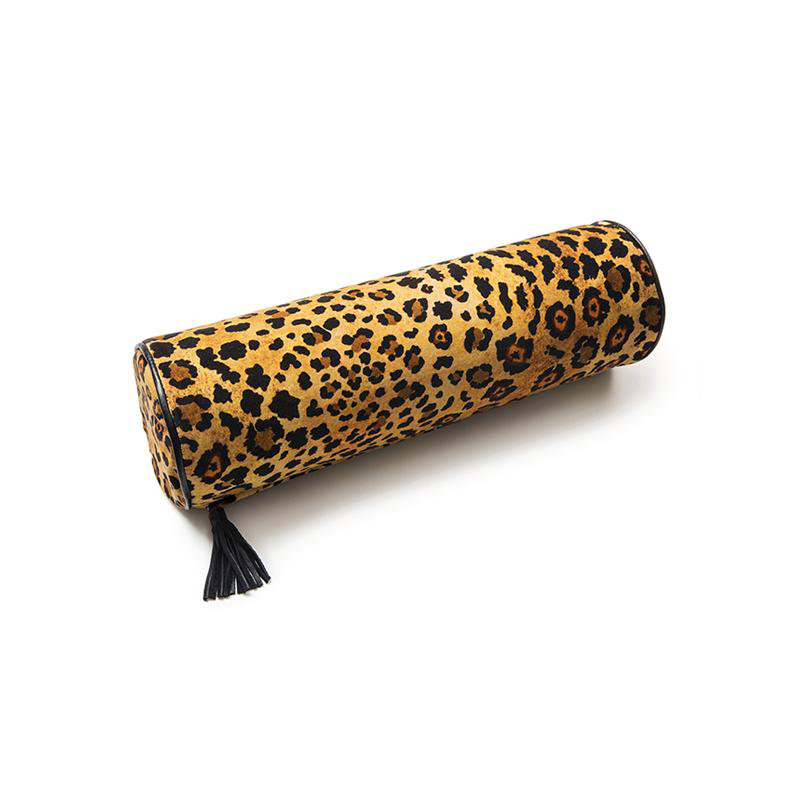 Ardmore Velvet Bolster Pillow, Gold