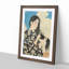 Girl Combing Her Hair by Ito Shinsui - Picture Frame Painting Print-55608433-55608439