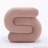 S-shape Ottoman Makeup Stool Footstool-915017672