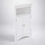 Armoire de coin de salle de bain polyvalente avec tablettes réglables et fabrication en panneau de fibres à densité moyenne durable pour un rangement efficace