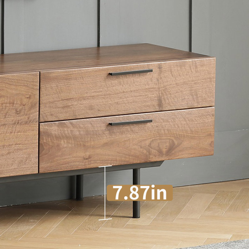 European style minimalist TV stand, 70.87"
