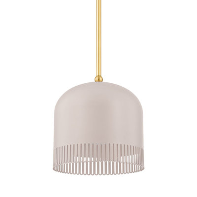 Luminaire suspendu en dôme 1 lumière Liba par Zoe Feldman x Mitzi