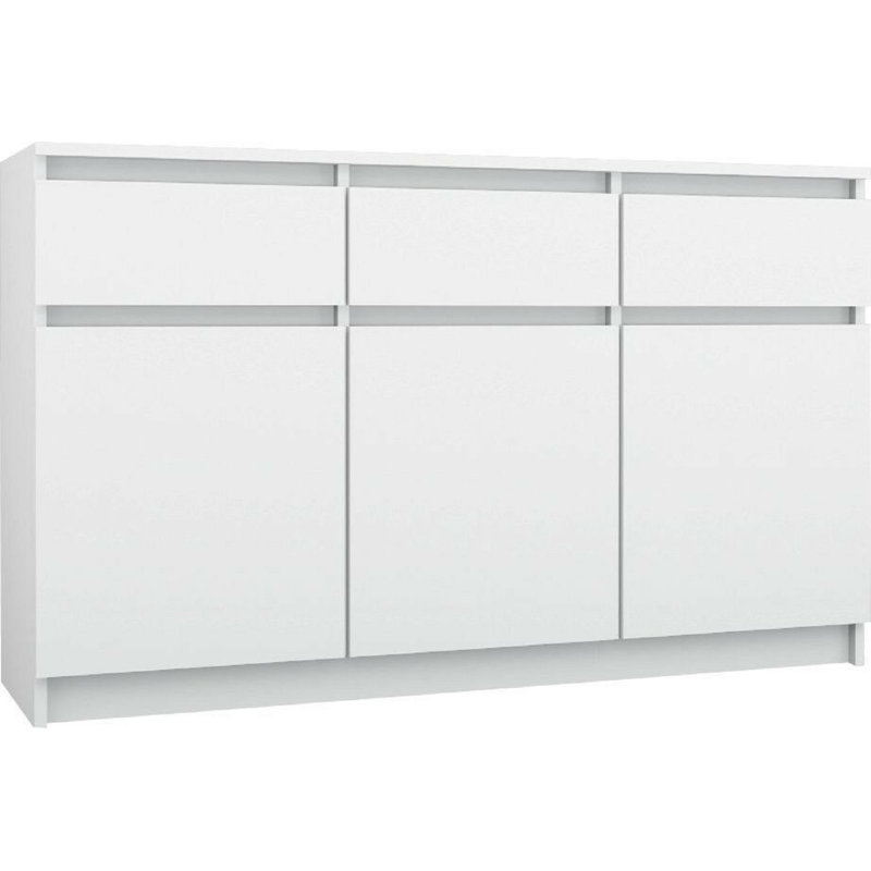 Mirabel 140cm W 3 - Drawer Chest of Drawers