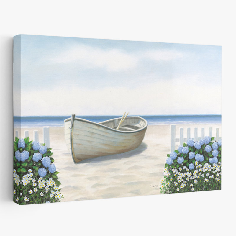Plages et bateaux Beach Days I Art, H 16 po x l 24 po