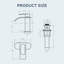 Single-handle Bathroom Faucet with Drain Assembly-74857521