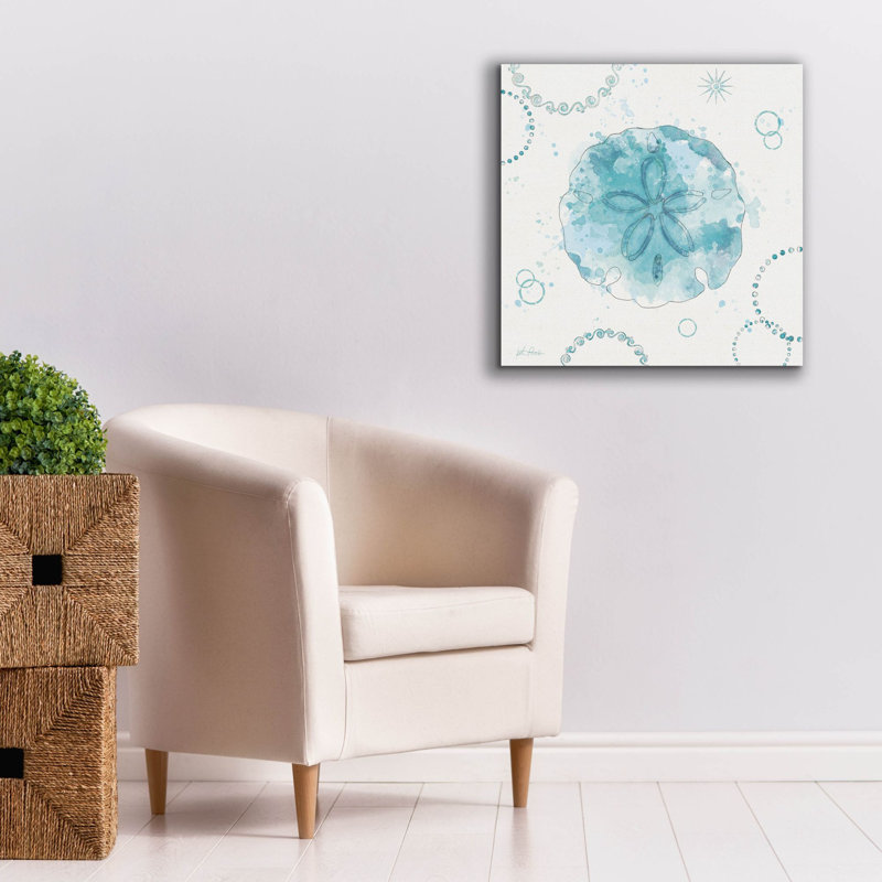 "Epal Graffiti" Coastal Splash V3 "par Katie pertiet, art mural sur toile, H 26 po x l 26 po x P 1,5 po