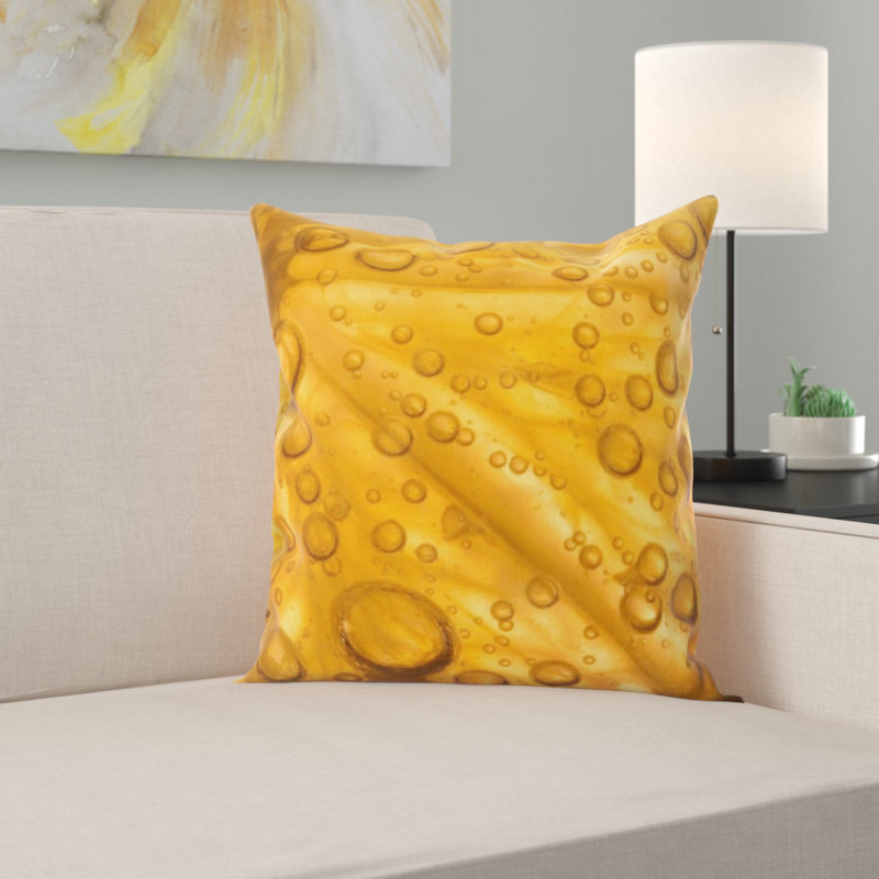 Microsuede Throw Pillow