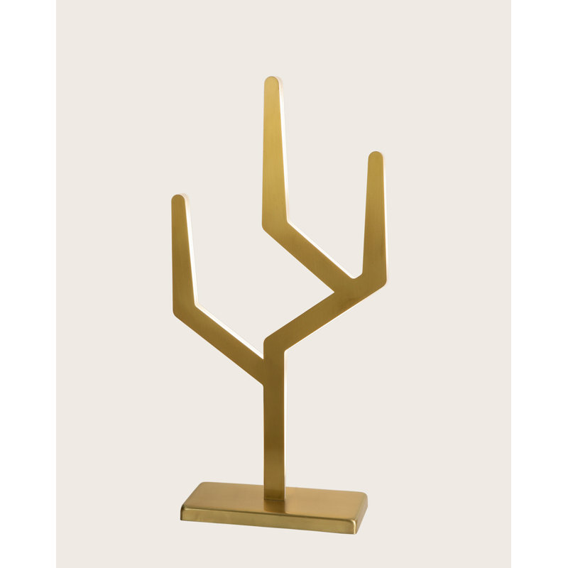 Fyffe Metal Novelty Lamp, Gold