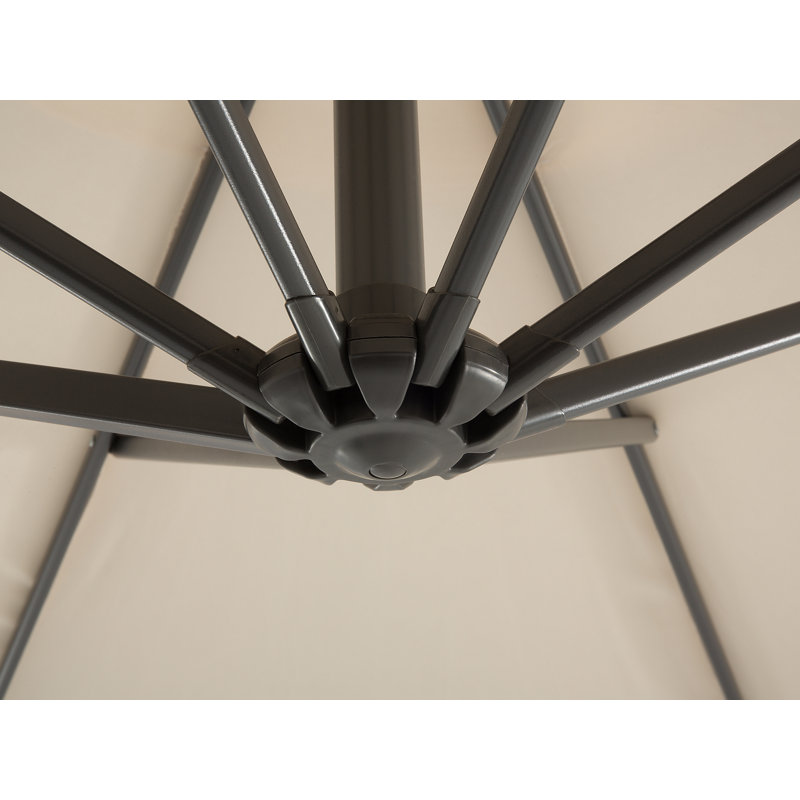 Rossmoor 300cm Cantilever Parasol, Light Beige