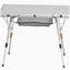 Couche de maille pliante en aluminium pour table de camping