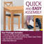 Hereford Small Dinning Table With Cross Back Oak Chairs, Charcoal Grey Fabric Seat-130671867