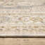 Tapis beige / gris en mélange de laine Kuester-380675065