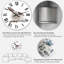 Portrait d'un lapin sur blanc II - Horloge murale traditionnelle-746784103
