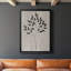 Feuilles et bois I, toile encadrée de qualité supérieure - prête à être accrochée-967177706-967177707