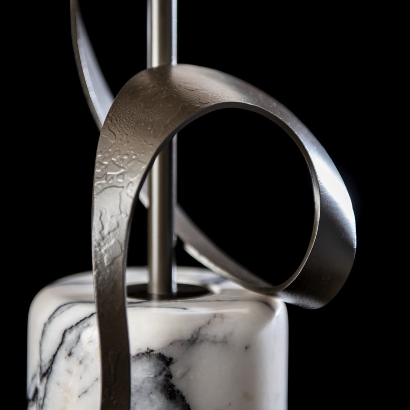 Rivulet Table Lamp, Dark Smoke