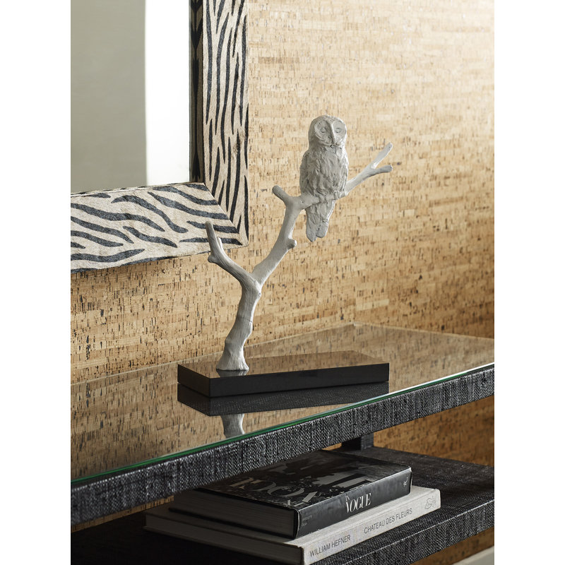 Bog Figurine, Matte White/Black