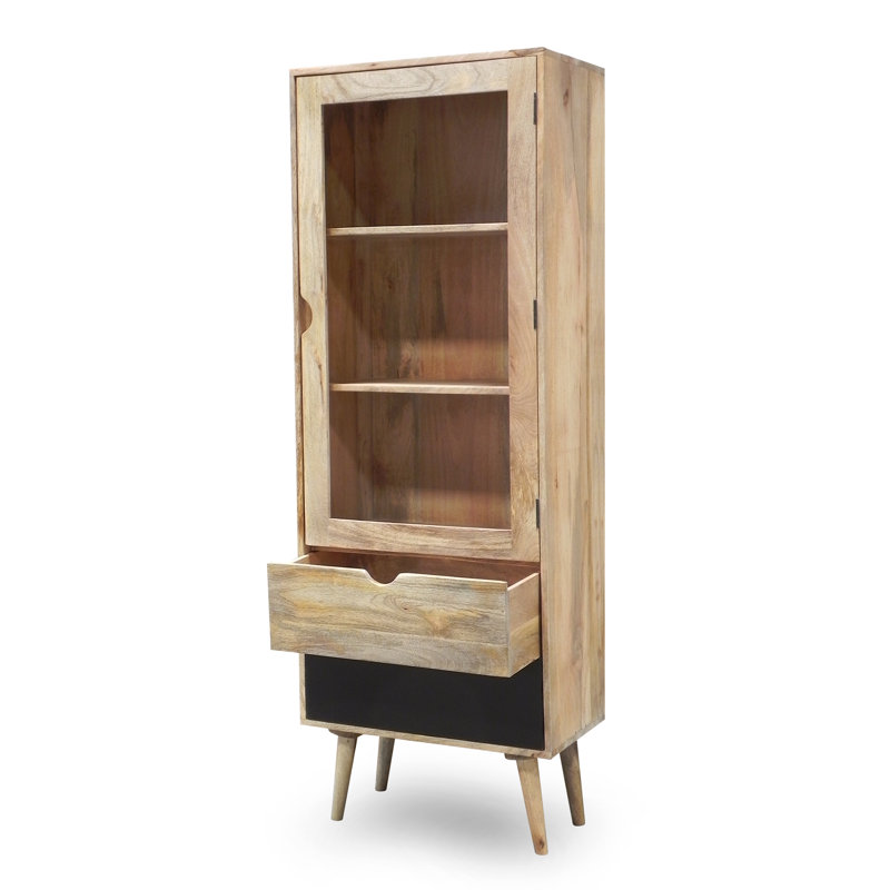 Rousseau Display Cabinet, Black