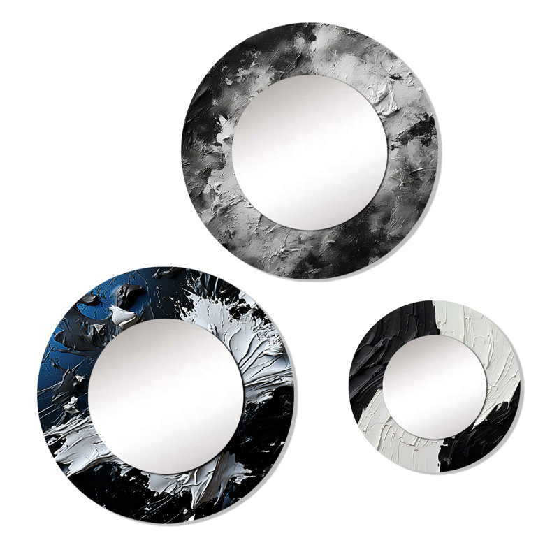 Loughlam Metal Round Mirror
