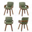 Fauteuil pivotant rembourré en similicuir Dundrod-123200635
