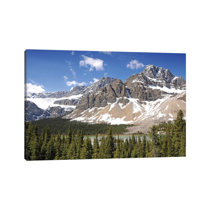 Crowfoot Glacier by Brian Wolf - Wrapped Canvas Print, 66.04 cm H x 45.72 cm W x 3.175 cm D