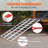 VEVOR Aluminum Foldable 1.5'' L Van Ramp