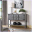 Console en bois massif 48 po Eucptus-2102669397