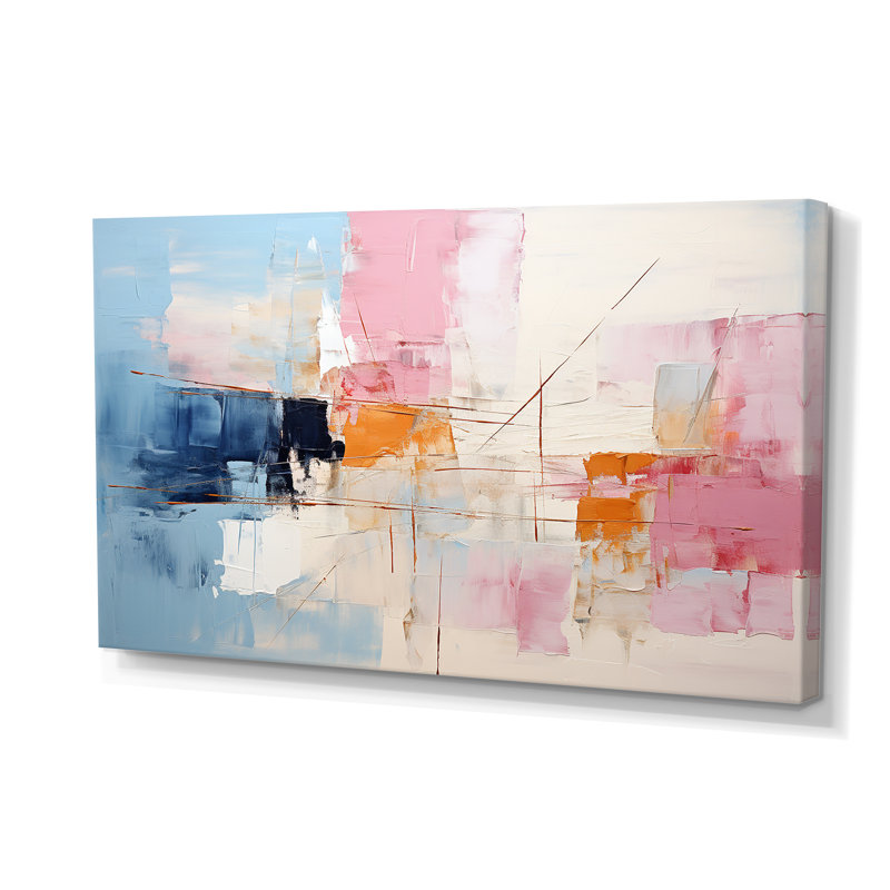 «Abstract Patchwork IV - Abstract Collages», reproductions d'art mural