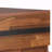 Walnut And Sandy 2-Drawer Nightstand
