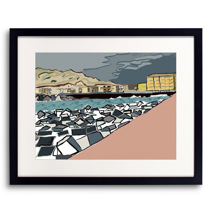 San Sebastian Rocks par Deborah Blum, H 17,25 po x l 21,25 po x P 0,875 po