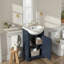 Ensemble de meuble-lavabo simple à conception cylindrique-542494631