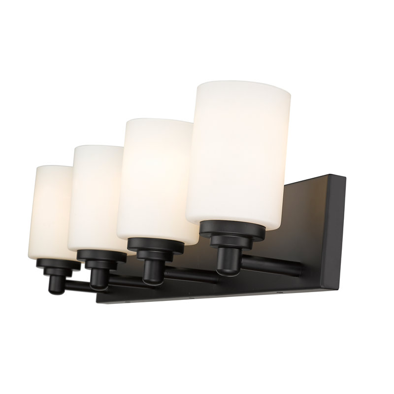 Bedminster 4 - Light Dimmable Vanity Light, Matte Black