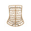 Chaises d'extérieur marron 2 - Style, - finition enveloppée de 2