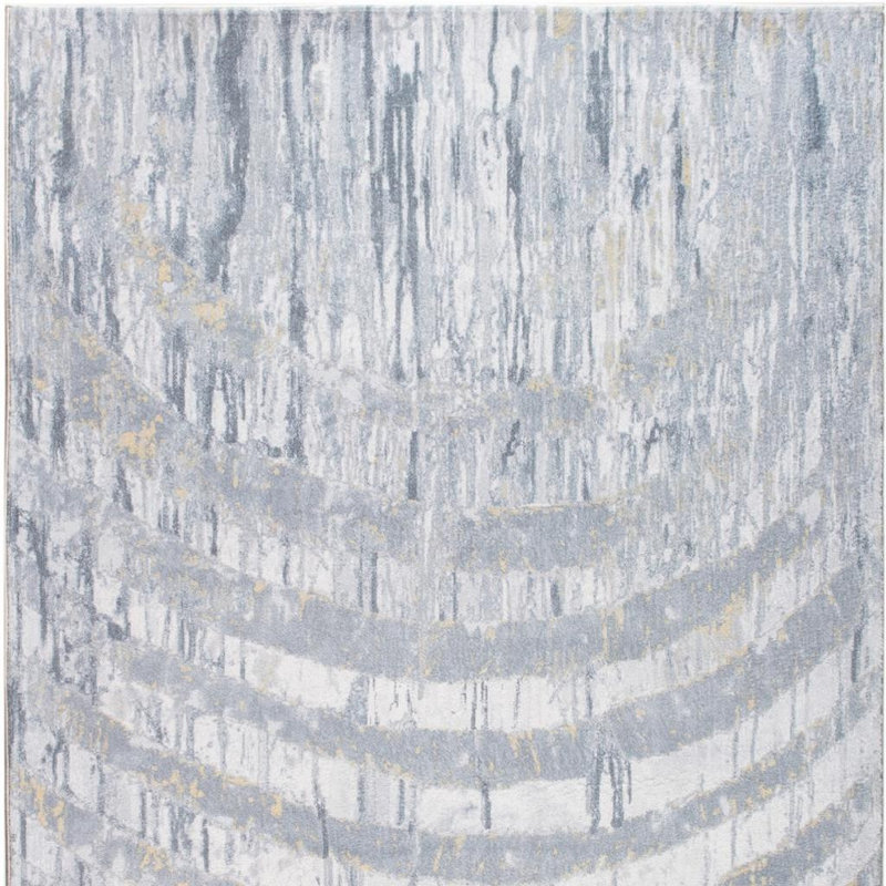 Abstract Indoor Rug, Rectangle 5' x 8'