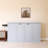 Gray Wood Frame Twin Murphy Bed