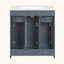 Armoire de salle de bain avec lavabo encastré, avec tiroir basculant pour salle de bain moderne-761933164