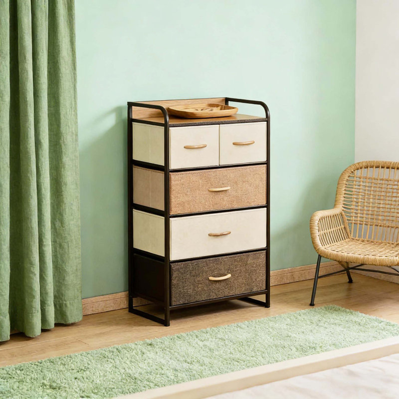 Armoire autoportante à plusieurs niveaux et tour de commode pour le rangement dans le couloir