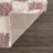 Atiran Checkered Shag Pink Area Rug-1501908966