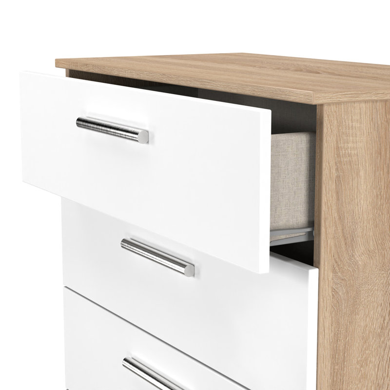 Fully Assembled Chesler 4 Drawer Chest