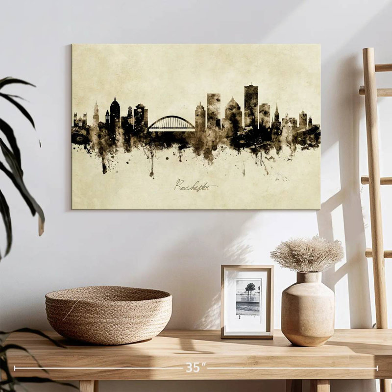 Rochester, New York, horizon III, H 16 po x l 24 po