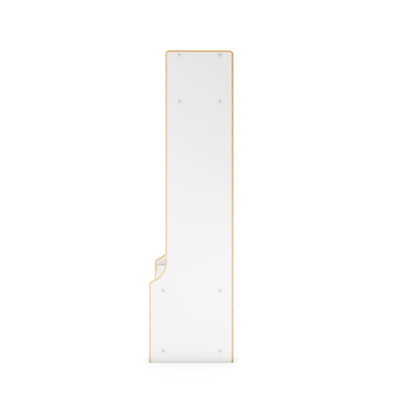 EdQ 5-Section Locker with Bench - White
